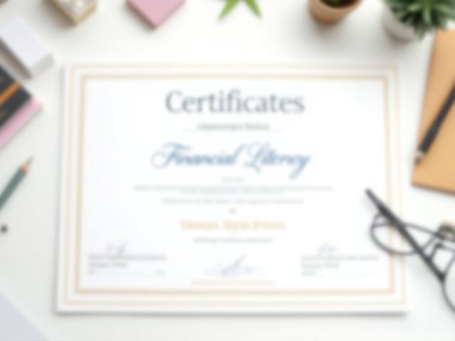Certificado de finalización de taller de Finanzas Avanzadas Consulting